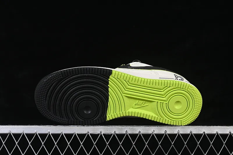 All Categories Nk Air Force 1 Air Force Series Nk Air Force 1 Low Air Force Low Nike Air Force 1'07 Low Co-branded Beige, Black and Green Air Force 1 Low-top Casual Sneakers QW5836-023